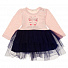 Платье с фатиновой юбкой Breeze розовое 10498 - ціна