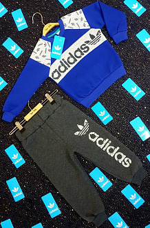 Спортивный костюм Adidas синий - ціна