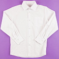 Рубашка с длинным рукавом для мальчика Mir Baby белая 5542 - ціна