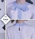 Блузка для девочки B.Fly Эльза белая