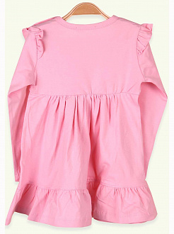 Плаття для дівчинки Breeze Сердечко рожеве 13466 - фото