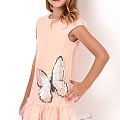 Нарядне плаття для дівчинки Mevis персикове 2937-01 - ціна