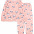 Тепла піжама для дівчинки Фламінго Ведмедики персикова 329-307 - ціна