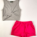 Літні шорти для дівчинки Фламінго малинові 979-325 - розміри