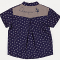 Комплект для мальчика (рубашка+шорты) Маленьке сонечко Чемпион темно-синий - купити