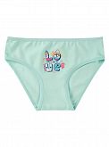 Трусики для девочки BAYKAR Единорог мятные 5690