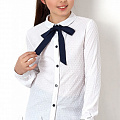 Шкільна блузка Mevis біла 2822-01 - ціна
