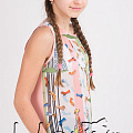 Блузка для дівчинки Mevis коралова 2098-01 - ціна