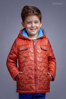 Куртка для хлопчика Zironka помаранчева 2046-2 - ціна