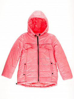 Куртка для дівчинки ОДЯГАЙКО коралова 22180О - ціна
