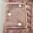Теплий вельсофт халат для дівчинки Фламінго Горох пудра 883-910 - фото