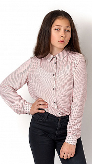 Блузка для дівчинки Mevis пудра 3213-05 - ціна