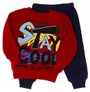 Утепленный костюмчик для мальчика Benna Cool красный 479